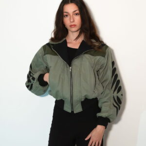 Blouson Kaki Ethnique